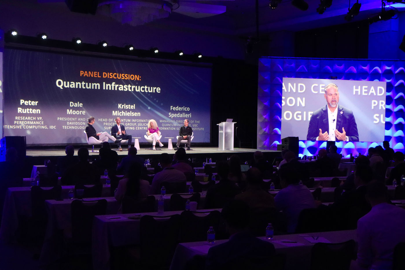 Dale Moore Speaks on Quantum Infrastructure Panel at Qubits 2025