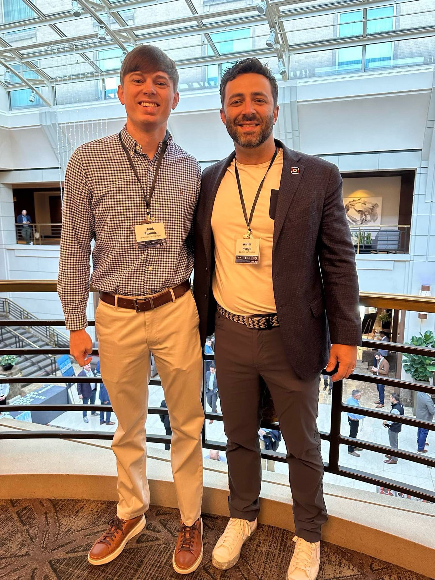 Davidson AI Solutions Director, Jack Francis, Ph.D. & Walter Hough, VP of Algorithmic Warfare