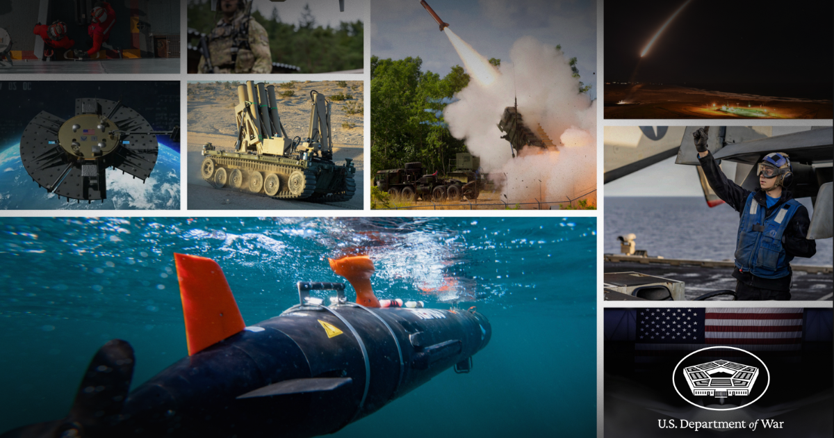 Image courtesy: U.S. Department of War